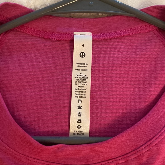 Raspberry swiftly tech long sleeve 2.0 - Picture 2 of 4